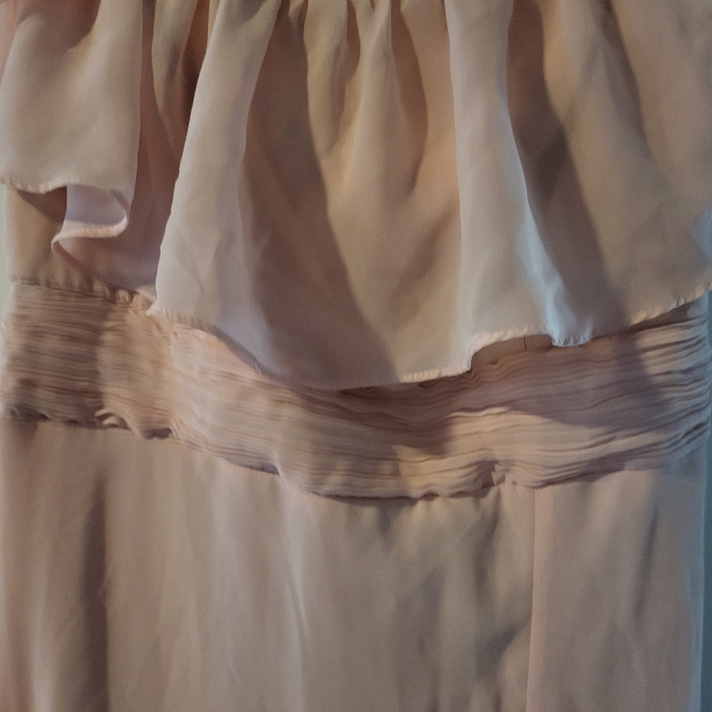 Gorgeous Blush Long Gown - Picture 3 of 4